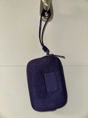 Michael Kors Purple Wristlet Zip Pouch
